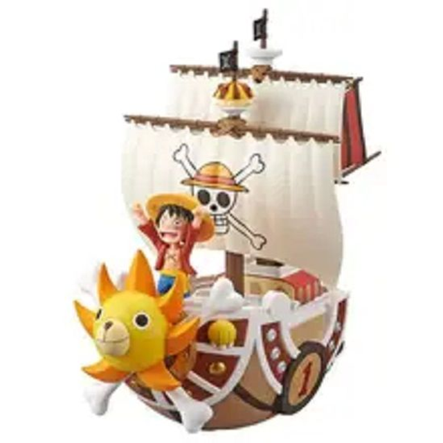 Ein Stück Schiff Figur Luffy Modell Spielzeug Peripheren Super Nette Mini Boot
