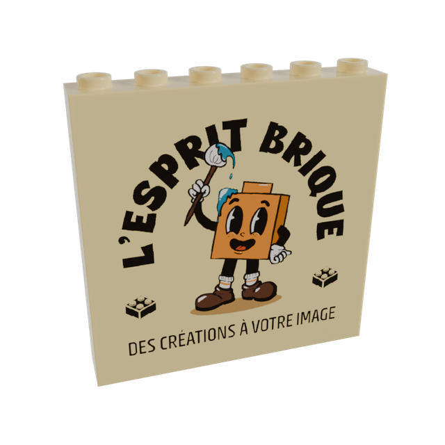 Panel &quot;L&#039;Esprit Brique&quot;