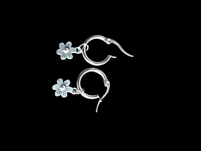 Bloemen met een zilveren randje