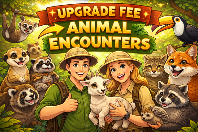 Upgrade: Ultimate Encounter Double Upgrade (Only purchase with Ultimate ticket-add 2 more animals) 