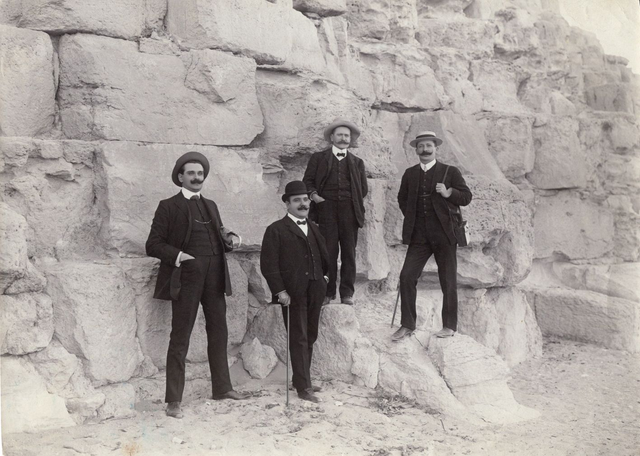 Gentlemen voyageurs, Egypte, c.1900