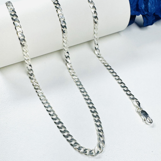 Conjunto pulseira e corrente Grumet masculina 