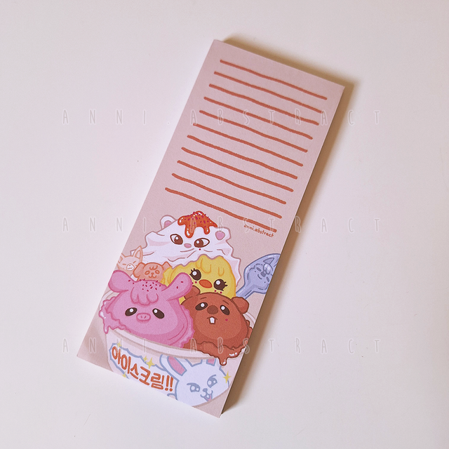 SKZ | "ISCREAM!!" Notepad Ver. 2.0