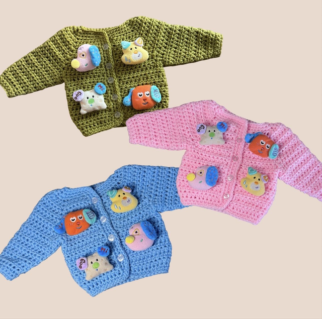 Fun Doggy Cardigan