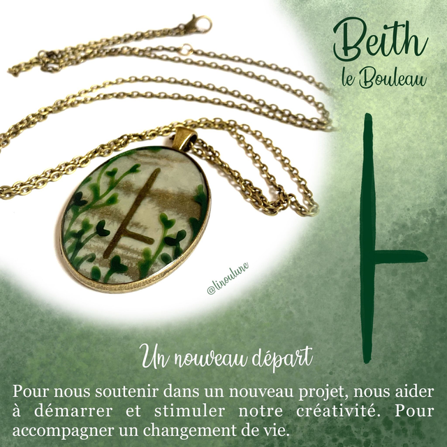 Bijoux de l'Ogham Celtique