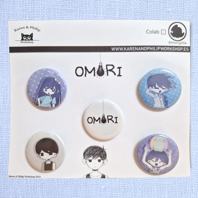 Pack de chapas Omori