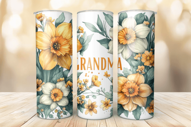 Grandma Floral 20oz Tumbler