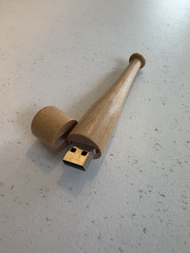 USB 64GB houten knuppel