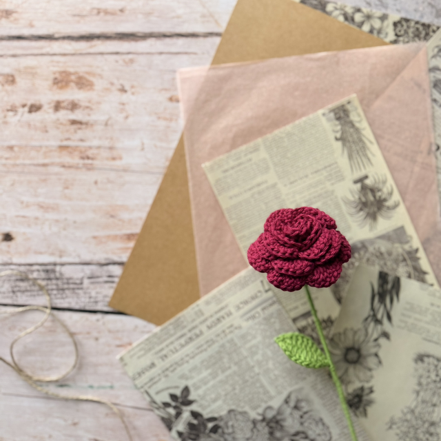 Rose (personnalisable pour créer votre bouquet)