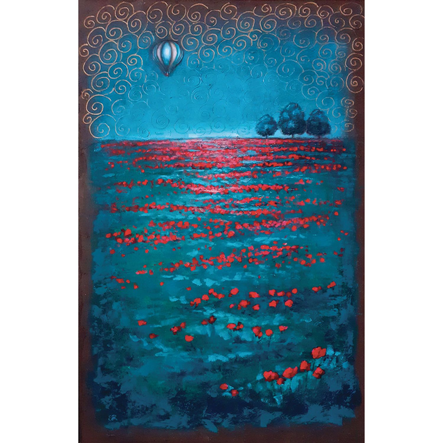 #71 - Papaveri e mongolfiera