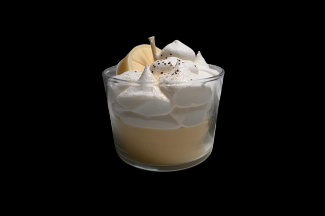 Bougie parfumée Citron Meringue – Gourmande et rafraîchissante
