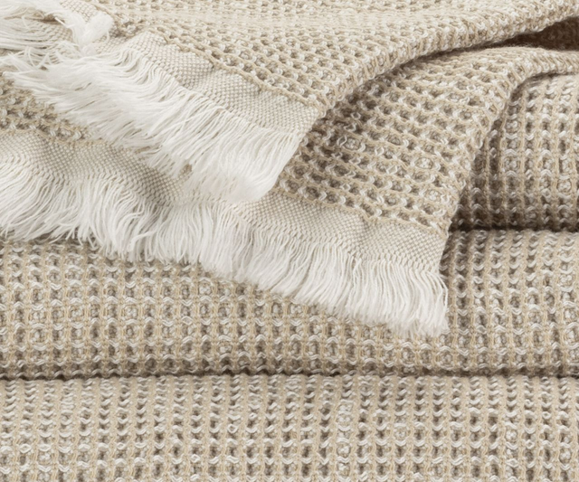 Abyss Habidecor Bees towel color 770 ( linen )