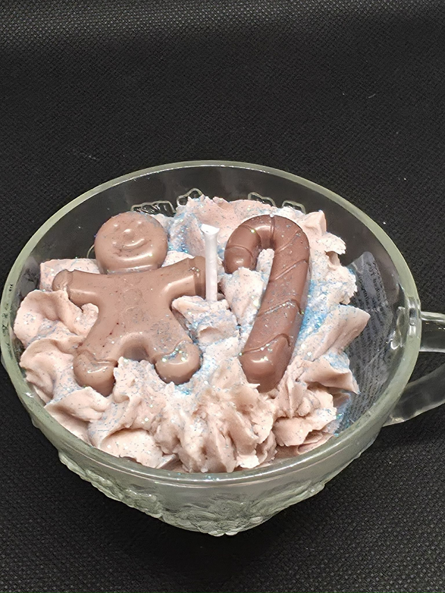 Tasse festive parfum chocolat noisette