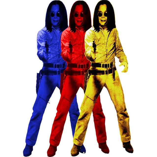 The three Ozzy's A3+ Giclee print