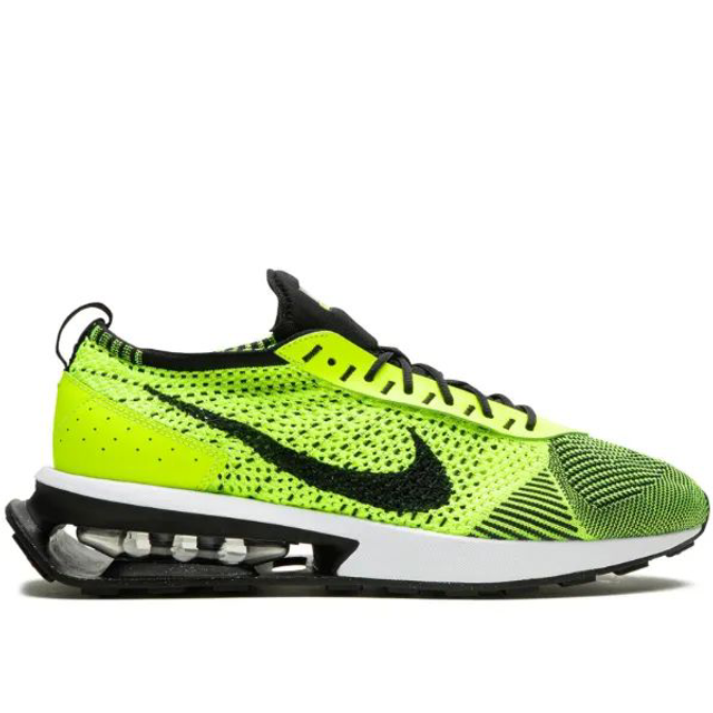 Nike Air Max Flyknit Racer Volt/Blanc/Sequoia/Noir réf FD4610-700