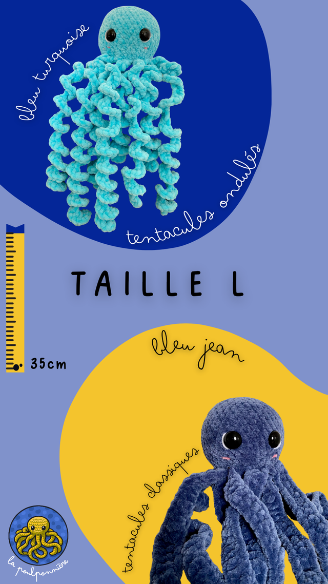 Poulpe taille L