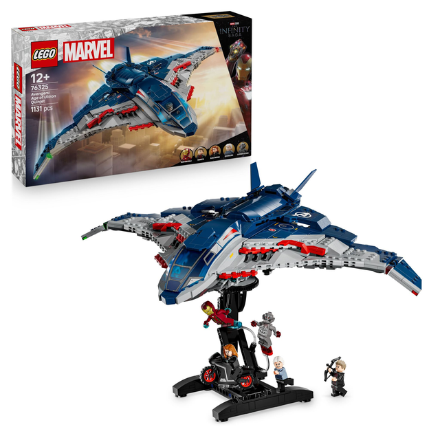 LEGO 76325 Super Heroes Avengers: Age of Ultron Quinjet