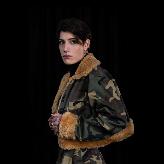 VESTE STYLE MILITAIRE 