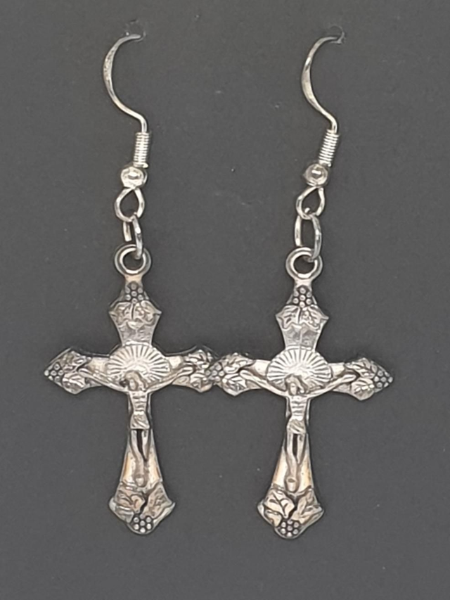 Crucifix Earrings 
