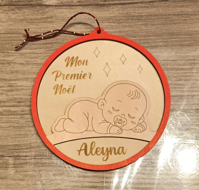 Boule "Mon premier Noël"
