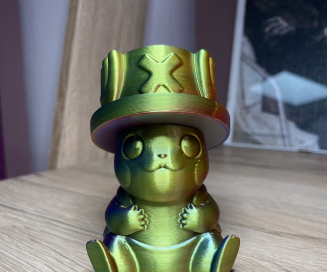 Fanart pla effetto multicolor o glitter