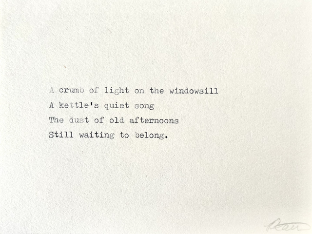 Daily Poem No. 3