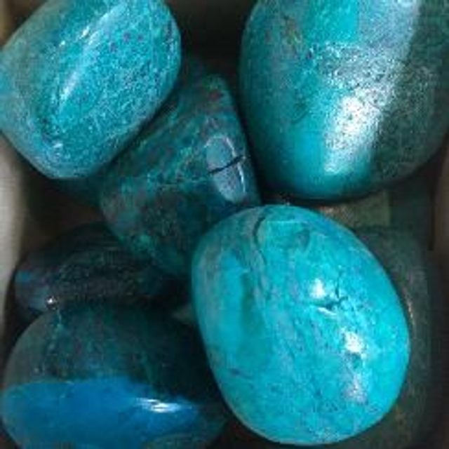 chrysocolle (pierre roulée) 