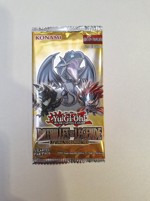 Booster Yugioh batailles de legendes 