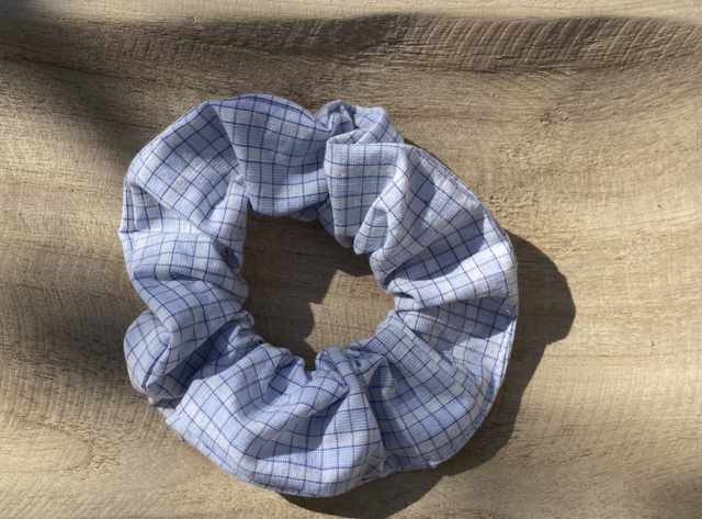 Chouchou à carreaux 