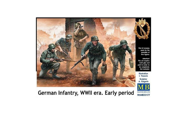 German infantry - masterbox 35177 1/35
