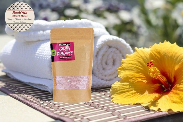 Beauty Jar " Poudres de bain scintillante Rêves de fille "