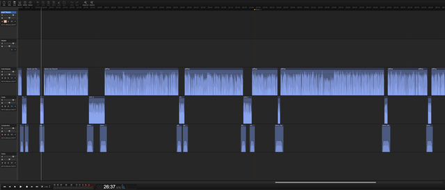 Podcast Audiomontage / Audiovormgeving / Postproductie