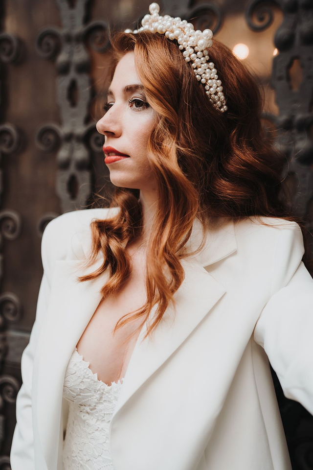 Perlenhaarreif Linda