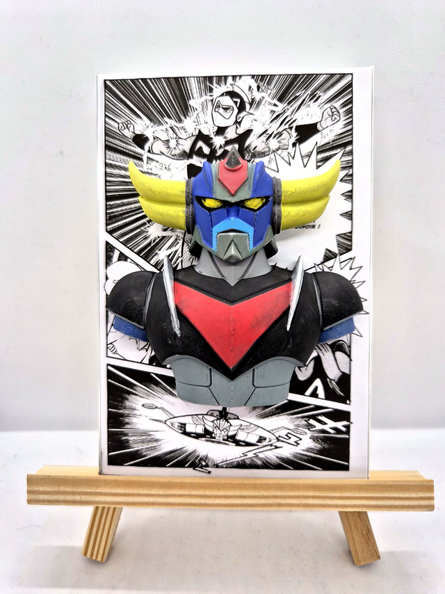 Toile sur chevalet - Manga - Goldorak