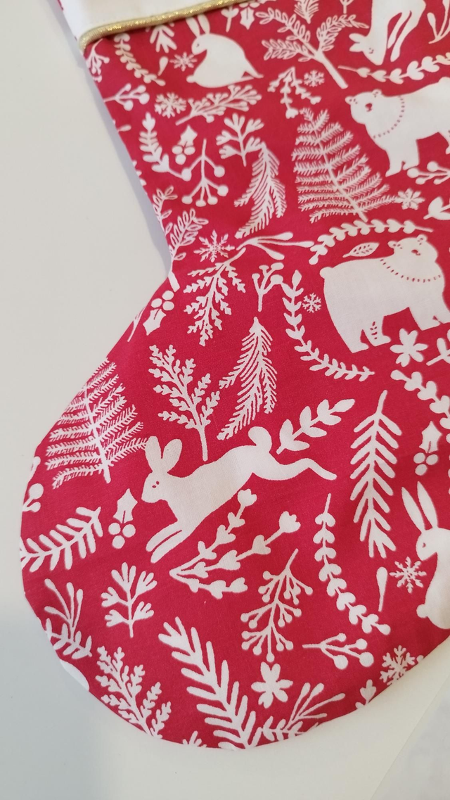 Chaussette de Noël * Forêt *