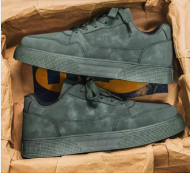 Sportieve casual herenschoenen van PU met antislip zolen