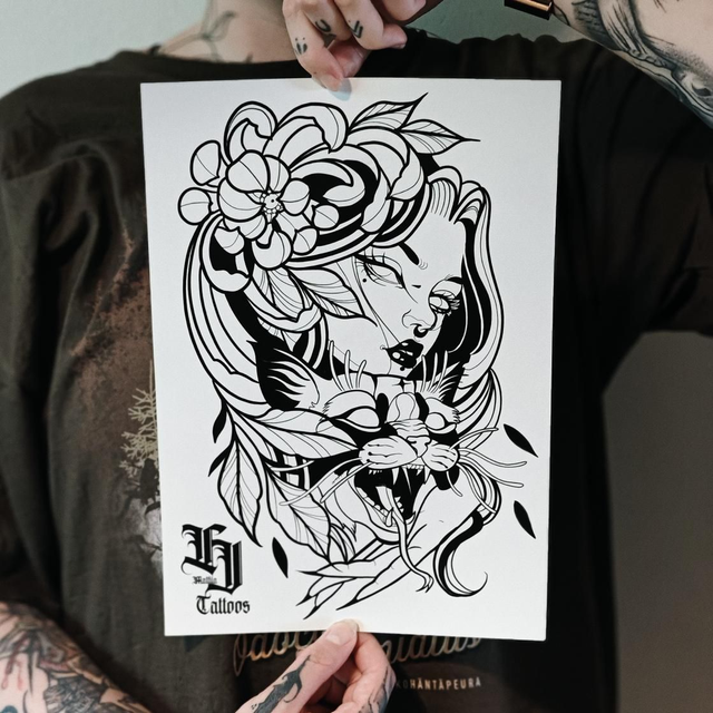 "CAT LADY" - A4 PRINTTI