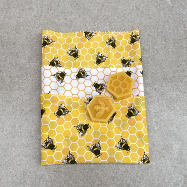 Beeswax wraps - pack of 3