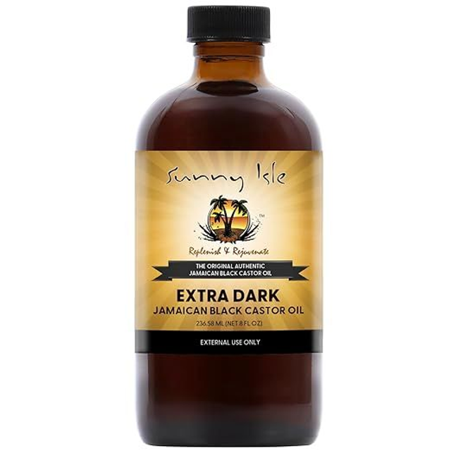 Sunny Isle: Jamaican Black Castor Oil - Extra Dark 8oz