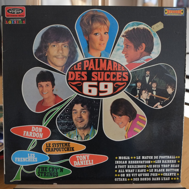 Le palmarès des succès 69