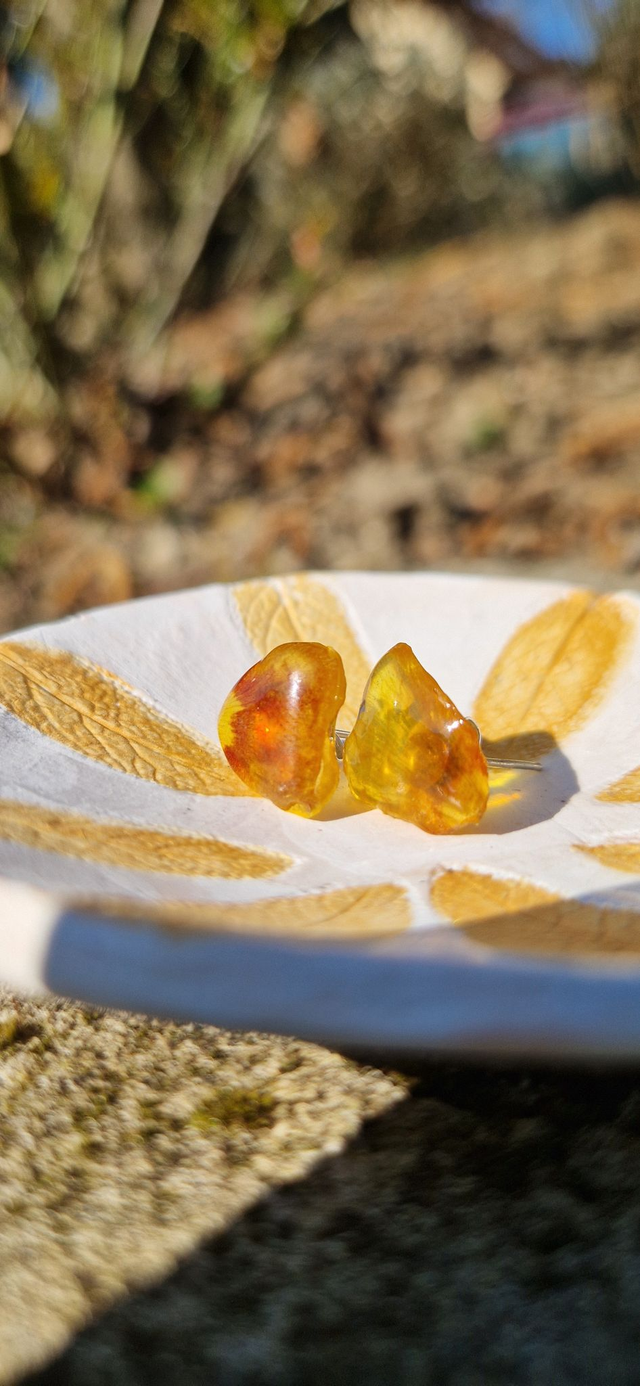 Boucles d'oreilles Pétales d'œillet