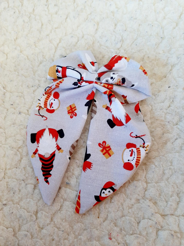 Barrette noeud &quot;Gnomes&quot;