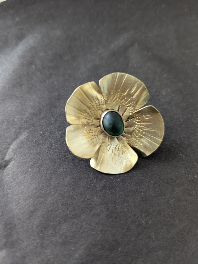 Broche Anémone 