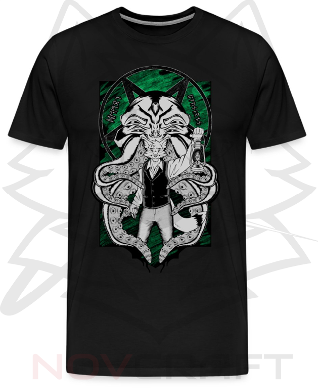 Tentacle Monster Black n White