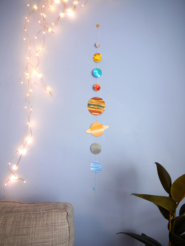 Solar System wall hanging