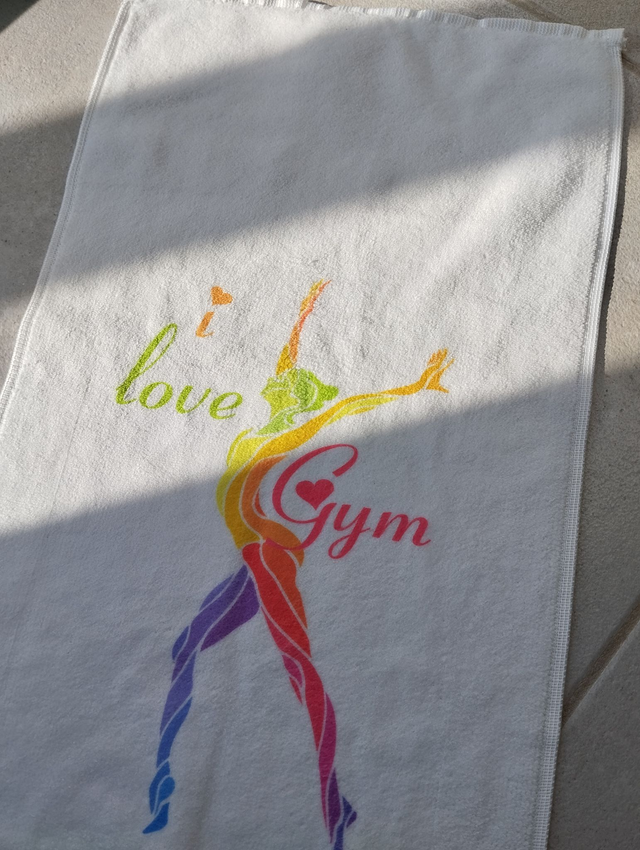 Serviette de sport personnalisée