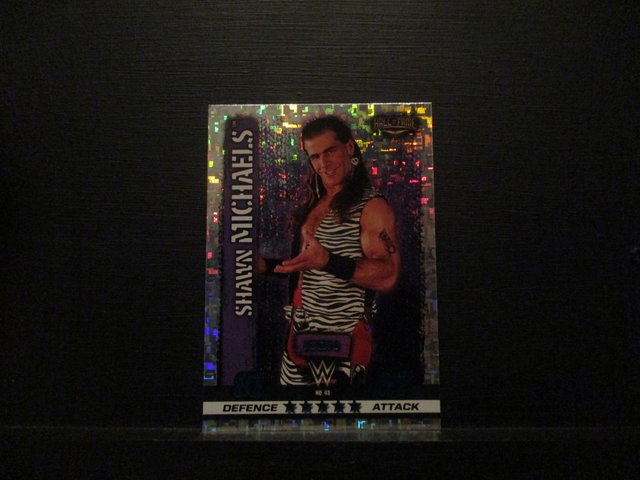 Shawn Michaels - Icon Slam Attax 10th Edition Original Trading Card #43