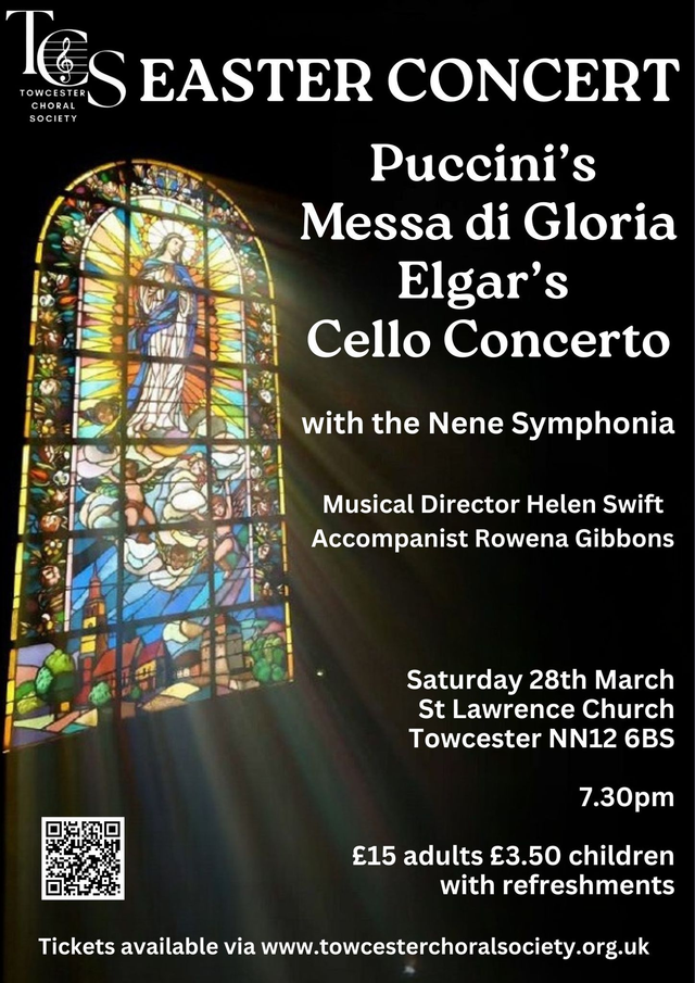 Towcester Choral Society Easter Concert Adult Ticket