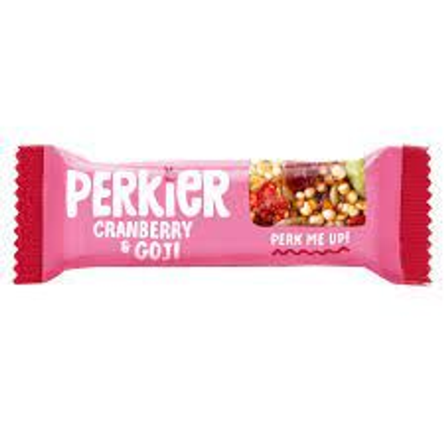 Perkier Quinoa Bar: Cranberry &amp; Goji