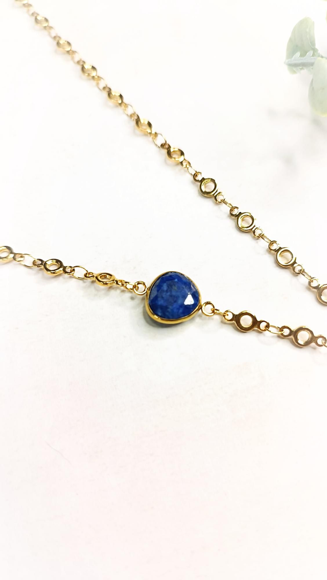 Collier SURYAH - Bleu Nuit - Lapis Lazuli